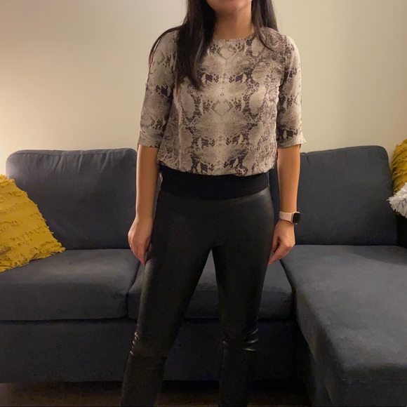 Mango Snake Print Blouse - Picture 2 of 6